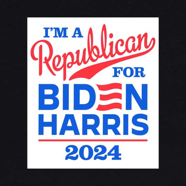 I'm a Republican For Biden 2024 by MotiviTees